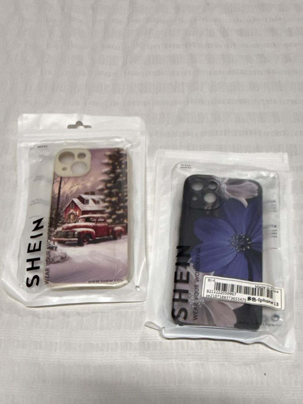 SHEIN 2-Pack iPhone 13 Case Bundle